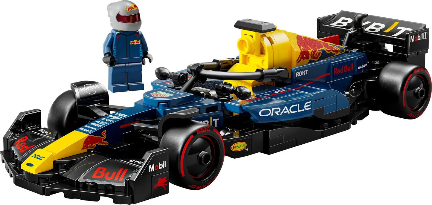Nástěnný rám pro LEGO® Speed Champions 77243 Závodní auto Oracle Red Bull Racing RB20 F1® v provedení s gradientem