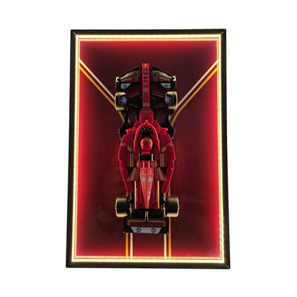 Nástěnný rám pro LEGO® Speed Champions 77243 Závodní auto Oracle Red Bull Racing RB20 F1® v provedení s gradientem