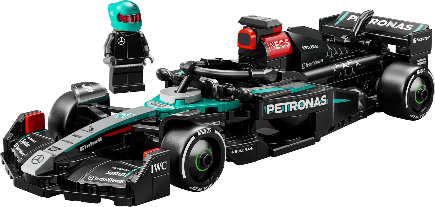Nástěnný rám pro LEGO® Speed Champions 77244 Závodní auto Mercedes-AMG F1® W15 v provedení s gradientem