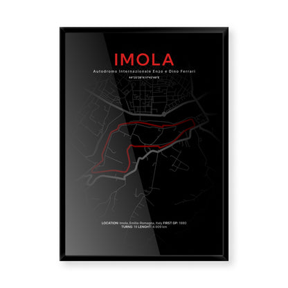3D Mapa okruhu VC Emilia Romagna